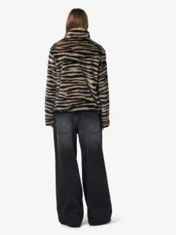 Noisy May FAUX FUR JACKET -Noisy May Clothing Shop 27034227 Aluminum 1195240 005