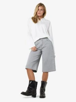 Noisy May DENIM CULOTTE JEANS 15 Noisy May DENIM CULOTTE JEANS -Noisy May Clothing Shop 27034274 LightGreyDenim 007