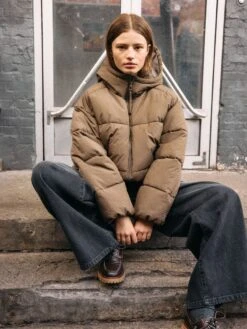 Noisy May CLASSIC PUFFER JACKET -Noisy May Clothing Shop 27034318 Morel 008