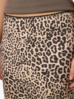 Noisy May LEOPARD PRINT MIDI SKIRT -Noisy May Clothing Shop 27034322 SilverMink 1187871 006