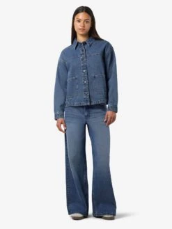 Noisy May NMKETTIE DENIM JACKET 13 Noisy May NMKETTIE DENIM JACKET -Noisy May Clothing Shop 27034341 MediumBlueDenim 004