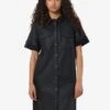 Noisy May COATED DENIM DRESS -Noisy May Clothing Shop 27034395 Black 003