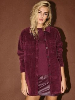 Noisy May CORDUROY SHACKET -Noisy May Clothing Shop 27034398 WindsorWine 008