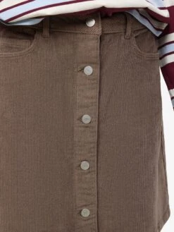 Noisy May CORDUROY MINI SKIRT -Noisy May Clothing Shop 27034400 Morel 006
