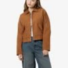 Noisy May FAUX SUEDE BOMBER JACKET 1 Noisy May FAUX SUEDE BOMBER JACKET -Noisy May Clothing Shop 27034475 ToastedCoconut 003