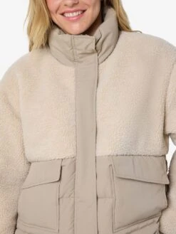 Noisy May FLEECE PUFFER JACKET 13 Noisy May FLEECE PUFFER JACKET -Noisy May Clothing Shop 27034511 Birch 1195716 006