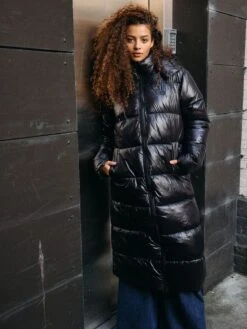 Noisy May LONGLINE PUFFER COAT 17 Noisy May LONGLINE PUFFER COAT -Noisy May Clothing Shop 27034515 Black 008
