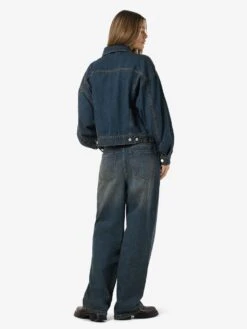 Noisy May NMFANJA DENIM JACKET -Noisy May Clothing Shop 27034554 DarkBlueDenim 005