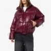 Noisy May COATED PUFFER JACKET -Noisy May Clothing Shop 27034661 WindsorWine 003