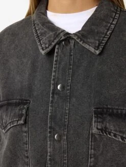 Noisy May QUILTED DENIM OVERSHIRT -Noisy May Clothing Shop 27034664 DarkGreyDenim 006