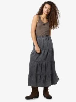 Noisy May ACID WASHED DENIM SKIRT -Noisy May Clothing Shop 27034665 Black 1192372 007