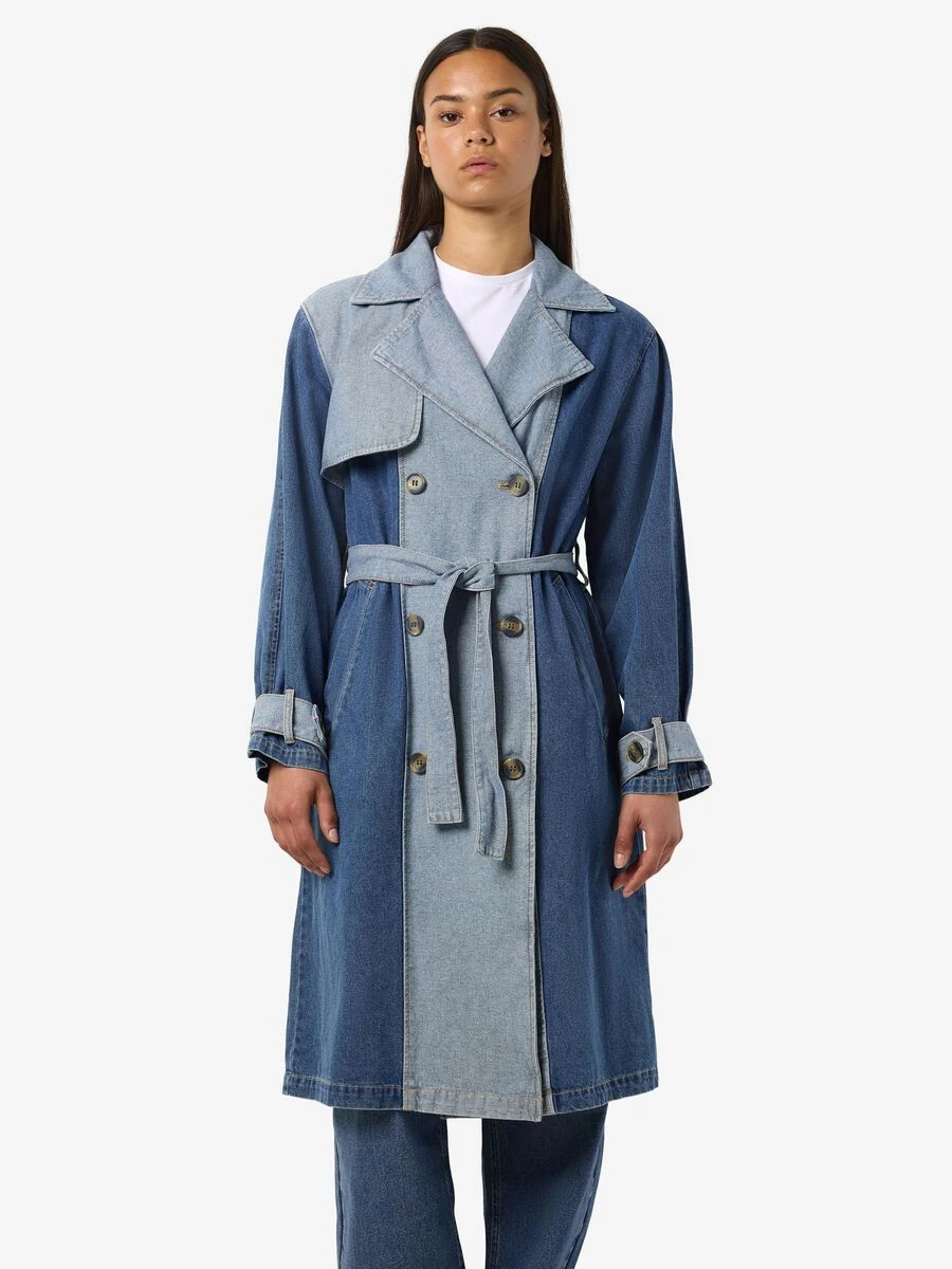 Noisy May DENIM TRENCHCOAT 3 Noisy May DENIM TRENCHCOAT