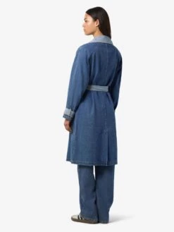 Noisy May DENIM TRENCHCOAT 12 Noisy May DENIM TRENCHCOAT -Noisy May Clothing Shop 27034716 DarkBlueDenim 005