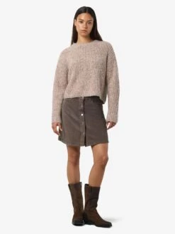 Noisy May KNITTED JUMPER -Noisy May Clothing Shop 27034730 LightGreyMelange 1195786 004