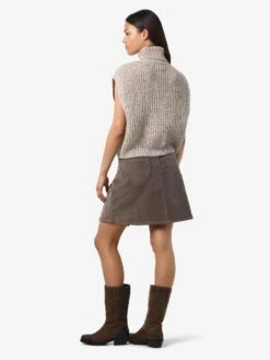 Noisy May ROLL NECK KNITTED VEST 11 Noisy May ROLL NECK KNITTED VEST -Noisy May Clothing Shop 27034731 LightGreyMelange 1195800 005