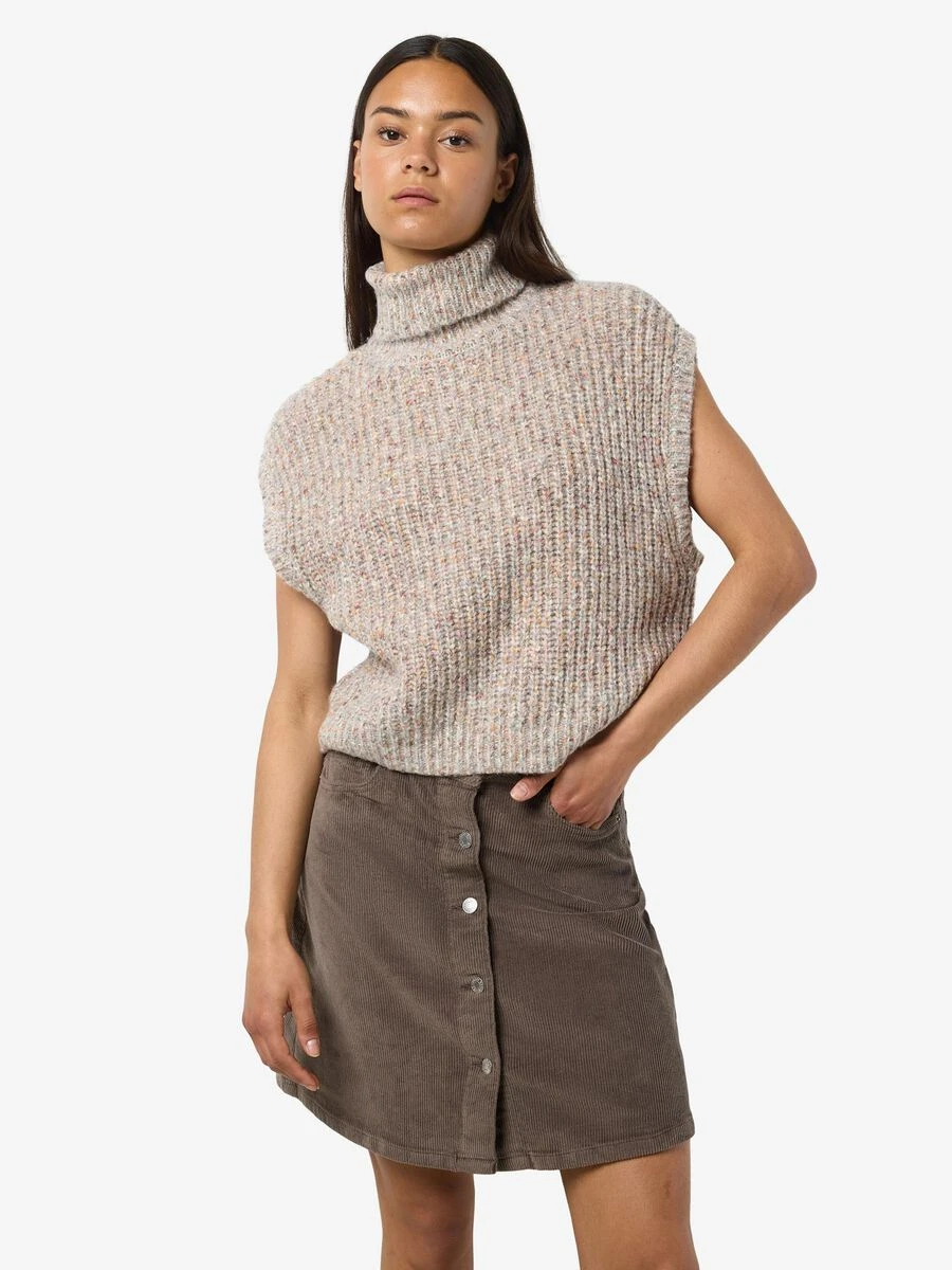 Noisy May ROLL NECK KNITTED VEST 8 Noisy May ROLL NECK KNITTED VEST - Image 6