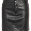 Noisy May PU FAUX LEATHER SKIRT 2 Noisy May PU FAUX LEATHER SKIRT -Noisy May Clothing Shop 27034748 Black 001