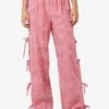 Noisy May CHECKED TROUSERS -Noisy May Clothing Shop 27034786 Tomato 1196650 003