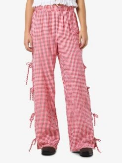 Noisy May CHECKED TROUSERS