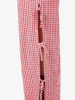 Noisy May CHECKED TROUSERS -Noisy May Clothing Shop 27034786 Tomato 1196650 006
