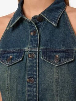 Noisy May NMLARDIE DENIM DRESS 14 Noisy May NMLARDIE DENIM DRESS -Noisy May Clothing Shop 27034792 DarkBlueDenim 006