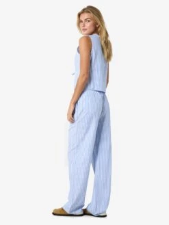 Noisy May STRIPED TROUSERS -Noisy May Clothing Shop 27034802 SkyBlue 1196879 005