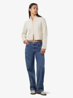 Noisy May HIGH NECK CARDIGAN -Noisy May Clothing Shop 27034808 Eggnog 004