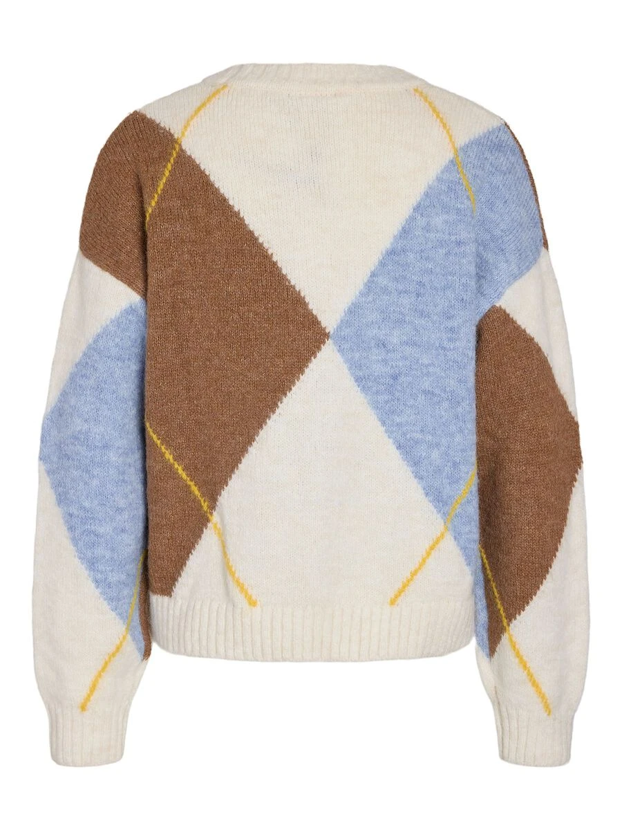 Noisy May ARGYLE JUMPER 8 Noisy May ARGYLE JUMPER - Image 6