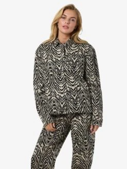 Noisy May NMMARLEY DENIM JACKET -Noisy May Clothing Shop 27035104 Ecru 007