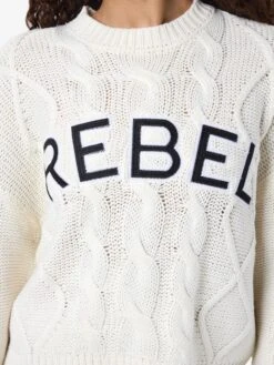 Noisy May CABLE KNIT JUMPER -Noisy May Clothing Shop 27035203 Birch 1208813 006