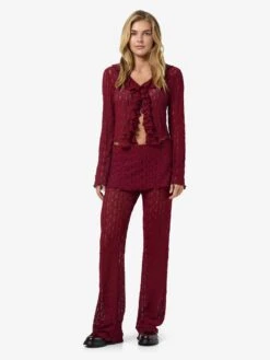 Noisy May NMFRANCIE TROUSER SKIRT -Noisy May Clothing Shop 27035416 TibetanRed 004