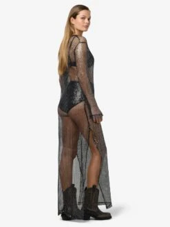 Noisy May MESH MAXI DRESS 11 Noisy May MESH MAXI DRESS -Noisy May Clothing Shop 27035630 Black 1216242 005