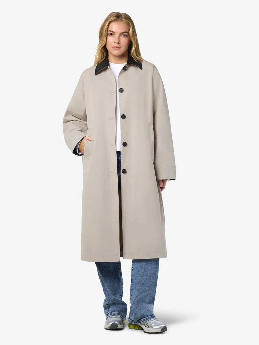 Noisy May STATEMENT LONG COAT 6 Noisy May STATEMENT LONG COAT - Image 4
