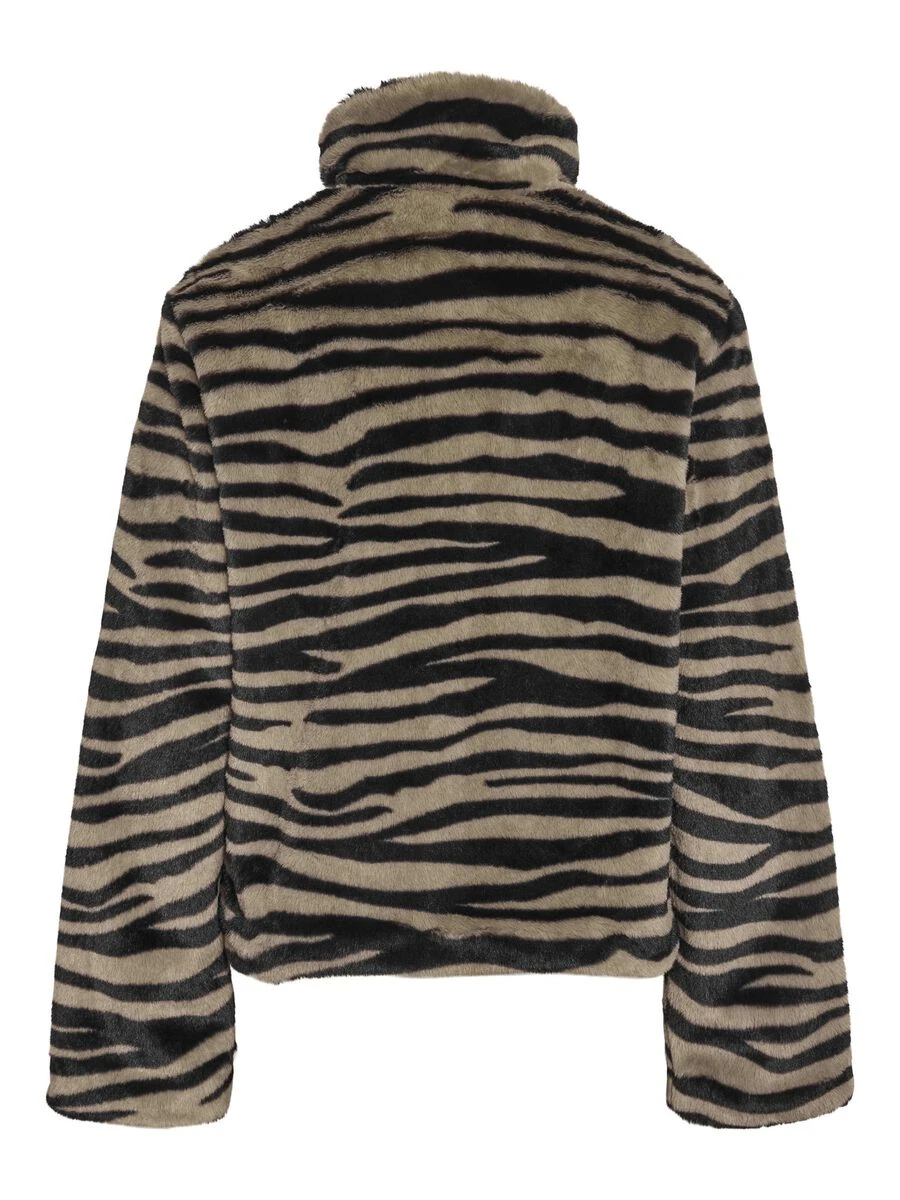 Noisy May CURVE FAUX FUR JACKET 4 Noisy May CURVE FAUX FUR JACKET - Image 2