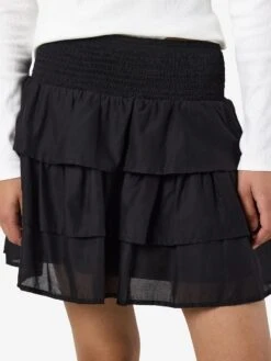 Noisy May TIERED MINI SKIRT -Noisy May Clothing Shop 27036481 Black 006