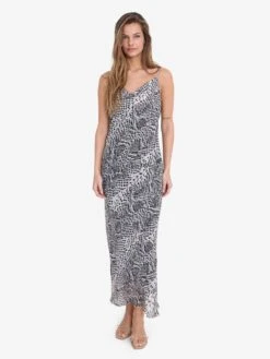 Noisy May PRINTED MIDI DRESS -Noisy May Clothing Shop 27036483 Eggnog 1236478 004