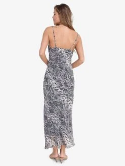 Noisy May PRINTED MIDI DRESS -Noisy May Clothing Shop 27036483 Eggnog 1236478 005