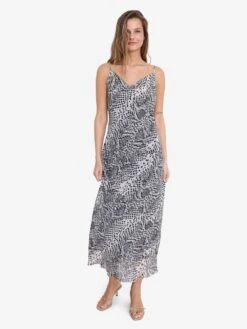 Noisy May PRINTED MIDI DRESS -Noisy May Clothing Shop 27036483 Eggnog 1236478 007