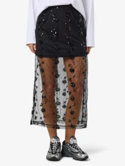 Noisy May MESH MAXI SKIRT