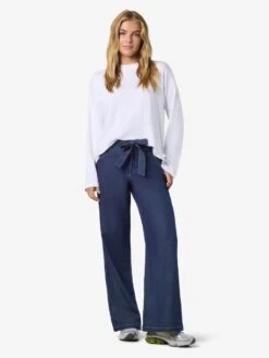 Noisy May NMSERENE WIDE LEG JEANS 13 Noisy May NMSERENE WIDE LEG JEANS -Noisy May Clothing Shop 27037279 MediumBlueDenim 004