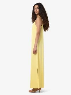Noisy May SATIN SLIP DRESS -Noisy May Clothing Shop 27037472 FrenchVanilla 004