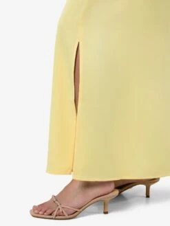 Noisy May SATIN SLIP DRESS -Noisy May Clothing Shop 27037472 FrenchVanilla 008