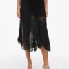 Noisy May LACE MIDI SKIRT 2 Noisy May LACE MIDI SKIRT -Noisy May Clothing Shop 27037644 Black 003