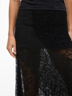 Noisy May LACE MIDI SKIRT -Noisy May Clothing Shop 27037644 Black 006