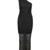 Noisy May LACE ONE-SHOULDER DRESS 1 Noisy May LACE ONE-SHOULDER DRESS -Noisy May Clothing Shop 27037645 Black 001